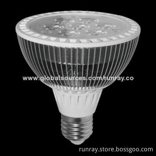 7W LED PAR30 Can, 2,700 to 8,000K CCT, 50,000 Hours Lifespan, 85-265V AC, 80 to 110lm/W